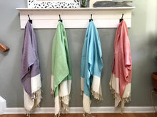 Load image into Gallery viewer, Stylish, Fast Drying Cotton Turkish Towel
