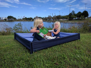 Frulu Blanket - Anchored, Water Resistant, Made in the USA - FruluWaterproofblanketwithsides 